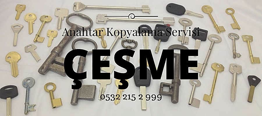 Çeşme Anahtarcı, Anahtar Kopyalama