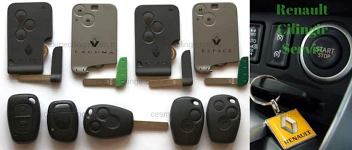 Çeşme Renault Oto Çilingiri, Renault Anahtarı 