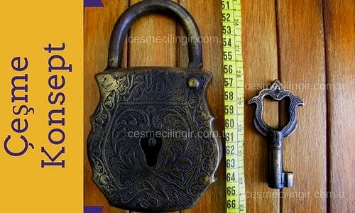 Çeşme Alaçatı El Yapımı Kilit Anahtar img 1
