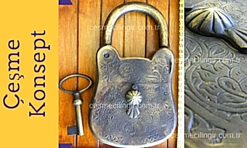 Çeşme Alaçatı El Yapımı Kilit Anahtar img 2