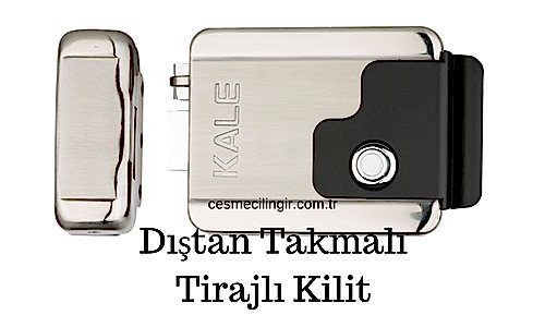 Çeşme Dıştan Takma Kilit 357MS