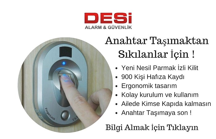 Çeşme Parmak İzli Kilit, Kartlı Şifreli Kilit